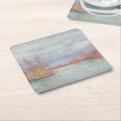 Ostende Harbor von James Ensor (1900) Rechteckiger Pappuntersetzer (angewinkelt)