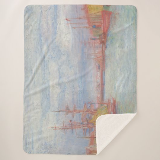 Ostende Harbor von James Ensor (1900) Sherpadecke (Vorderseite)