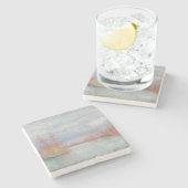 Ostende Harbor von James Ensor (1900) Steinuntersetzer (Seitenansicht)