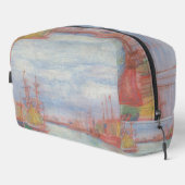 Ostende Harbor von James Ensor (1900) Waschbeutel (Rechte Ecke)