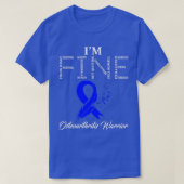 Osteoarthritis Warrior Im Fine T-Shirt (Design vorne)