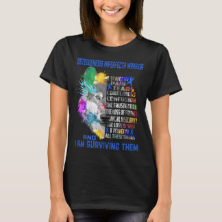 Osteogenesis Imperfect Awareness Ribbon-Unterstütz T-Shirt