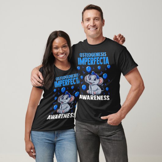Osteogenesis Imperfekta Awareness LGeburtein T-Shirt (Unisex)