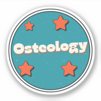 Osteologie Aufkleber