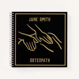 Osteopath Beruflich Notizblock