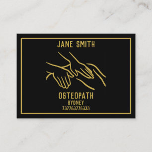 Osteopath Beruflich Telefonnummerkarte