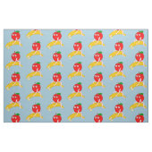 Osteopath Fruit Funny Apple Straighting a Banana Stoff (Fat Quarter (45,7 x 55,9 cm))