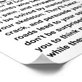 Osteopath Poster (Ecke)