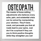 Osteopath Poster (Vorne)