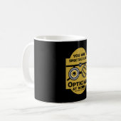 Osteopathie Augenchirurgen Kaffeetasse (Vorderseite Links)