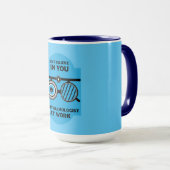 Osteopathie Augenchirurgie Tasse (VorderseiteRechts)