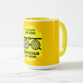 Osteopathie Augenchirurgie Tasse (VorderseiteRechts)