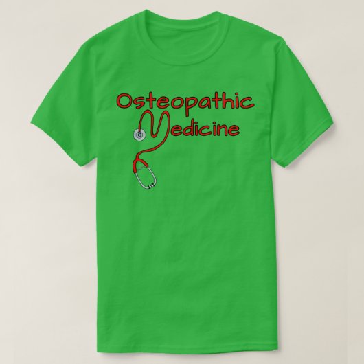 Osteopathie T-Shirt (Design vorne)
