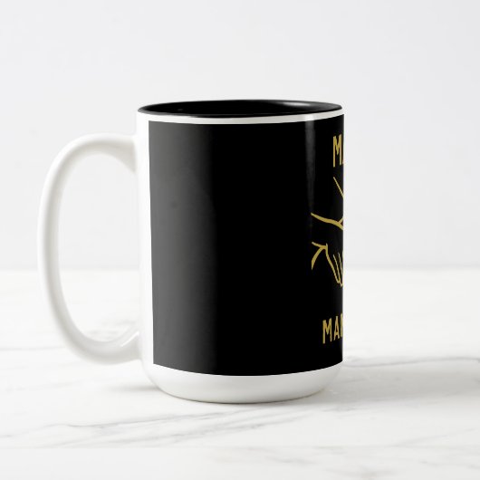 Osteopathie Zweifarbige Tasse (Links)