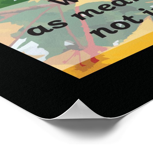 Osteopathischer Harmonie Zitat von A.T. Poster (Ecke)