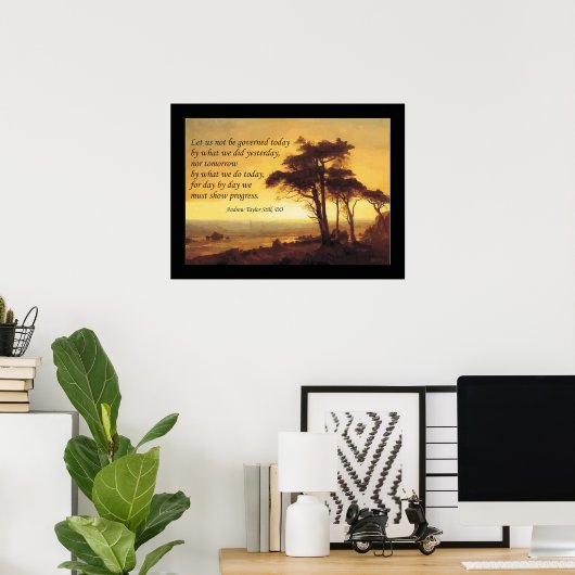 Osteopathischer Zitat von A.T. Poster (Heimbüro)