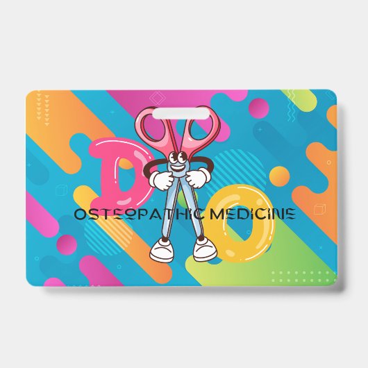 Osteopathisches Arzneimittel-Abzeichen Ausweis (Front)
