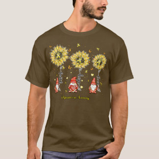 Osteosarcoma Bewusstseinsmerkmal Hoffnung Sonnenbl T-Shirt