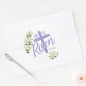 Oster-Aufkleber Runder Aufkleber (Umschlag)