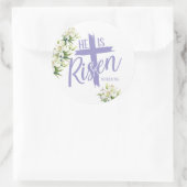 Oster-Aufkleber Runder Aufkleber (Tasche)