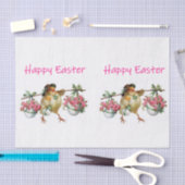 Oster aus dekorativem Papierpapier Seidenpapier (Handwerk)