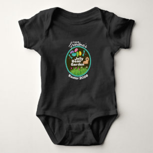 Oster-Baby-Bodyanzug Jelly Bean Garden Party Baby Strampler