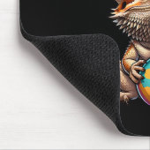 Oster Bartagamen Haustiere Ei Eier Hase Männer Mousepad (Ecke)