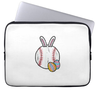 Oster Baseball Hase Sport Männer Jungen Kinder Kle Laptopschutzhülle