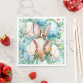 Oster Baseball Thema Serviette (Beispiel)