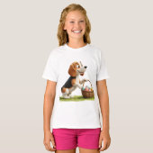 Oster-Beagle T-Shirt (Vorne ganz)