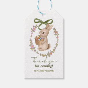 Oster-Blumen-Hase Geschenkanhänger