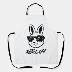 Oster Bruh Bunny Sonnenbrille Lustiges Meme Männer Schürze