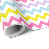 Oster-Chevron-Geschenkpapier Geschenkpapier (Rolleneckpunkt)