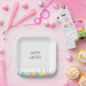 Oster-Dessert-Teller | Pastell-Ei-Design Pappteller (Party)