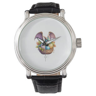 Oster-Drachen-Tag Liebt das Sammeln von Ostereiern Armbanduhr