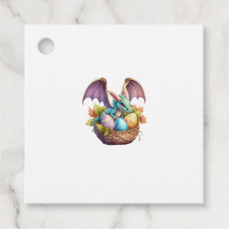 Oster-Drachen-Tag Liebt es, Ostereier zu sammeln D Geschenkanhänger