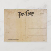 Oster-Ei-Alte Postkarte (Rückseite)