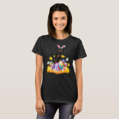 Oster-Ei-Dobermann-Hund Ostersonntag T-Shirt (Vorne ganz)