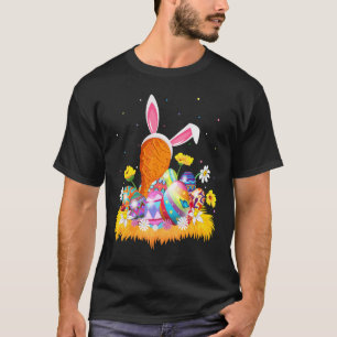 Oster-Ei Frittiertes Hühnchen Ostersonntag T-Shirt