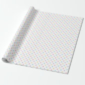 Oster-Ei-Gitter-Wrap-Papier in Pastellfarben Geschenkpapier (Ungerollt)