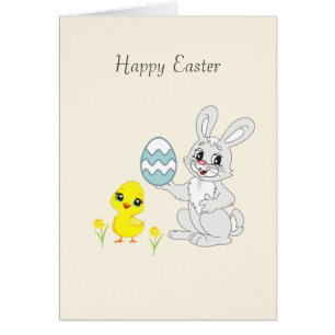 Oster-Ei & Hase