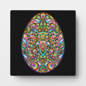 Oster-Ei-Psychedelic-Design-Kinder-Bio-T-Shirt Fotoplatte (Vorderseite)