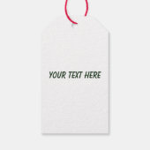 Oster-Ei-Psychedelic-Design-Kinder-Bio-T-Shirt Geschenkanhänger (Rückseite)