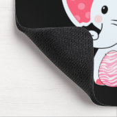 Oster-Ei-Suche-Hasen-Ohr-Ostern Mousepad (Ecke)