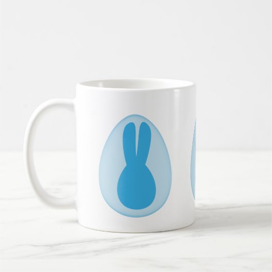 Oster-Ei-Tasse. Kaffeetasse (Links)