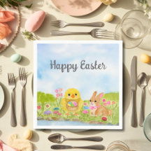 Oster-Eier-Brunch-Küken-Osterhase-Party