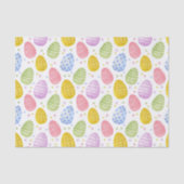 Oster-Eier-Dekupierpapier, farbenfrohes Frühling Seidenpapier (Vorderseite)