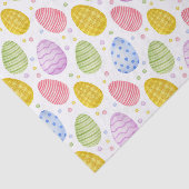 Oster-Eier-Dekupierpapier, farbenfrohes Frühling Seidenpapier (Ausschnitt)