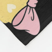 Oster-Eier-Händler Loral Huhn Henne Kokette Schlei Fleecedecke (Ecke)