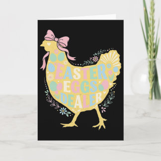 Oster-Eier-Händler Loral Huhn Henne Kokette Schlei Karte